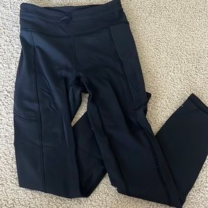 Lululemon leggings with side pockets